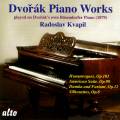 Dvorak : uvres pour piano. Kvapil.