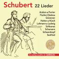 Schubert : 22 Lieder. Anders, Ferrier, Fischer-Dieskau, Grmmer, Hotter, Lehmann, Ludwig, Schwarzkopf, Seefried.