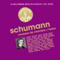 La discothque idale de Diapason, vol. 33 / Schumann : Musique de chambre - Lieder.