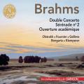Brahms : Double Concerto - Srnade n 2 - Ouverture acadmique. Oistrakh, Fournier, Galliera, Bongartz, Klemperer.