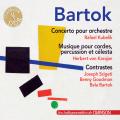 Bartk : Concerto pour orchestre - Musique pour cordes, percussion et clesta - Contrastes. Kubelik, Karajan, Szigeti, Goodmann, Bartk.