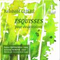 Reinhold Glire : 12 duos pour violon, op. 49. Fontanarosa, Mondani.