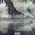 Henri Loche : M.N. Cros, soprano - Pierre courthiade, piano - Quatuor des Volcans.