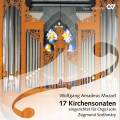 Mozart : 17 Kirchensonaten, pour orgue. Szathmáry.
