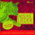 Volkslieder. Mlodies et lieder populaires arrangs pour ensemble de cuivres et chur. Breiding.