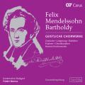Mendelssohn : Œuvres chorales sacrées. Bernius.