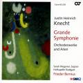 Knecht : Grande Symphonie. uvres orchestrales et Arias. Wegener, Bernius.