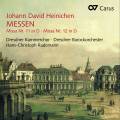 Heinichen : Messes n° 11 et 12. Wolff, Frimmer, Wessel, Rademann.