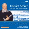 Schütz : Psaumes et musiques de paix. Sämann, Schicketanz, Stosiek, Mields, Erler, Poplutz, Rademann.