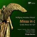 Mozart : Grande Messe en do mineur, KV 427. Wegener, Harmsen, Balzer, Rathgeber, Bernius.