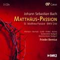 Bach : Passion selon St. Matthieu. Morrison, Harmsen, Lichdi, Harvey, Bernius.