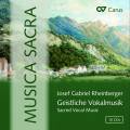 Rheinberger : Musica Sacra. Fischer-Dieskau, Mertens.