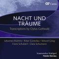 Nacht und Tr�ume. Transcriptions pour ch�ur de lieder romantiques par Clytus Gottwald. Bernius.