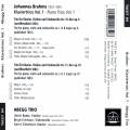 Abegg Trio Series Vol. XII : Johannes Brahms. Piano Trios Vol. 1