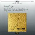 Cage : Song Books - Empty Words - Musique pour Marcel Duchamp. Roggenkamp, Gottwald.