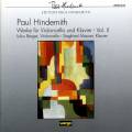 Hindemith : uvres pour violoncelle II