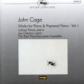 Cage : uvres pour piano et piano prpar, vol. I