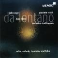 Da lontano. Cage, Nono, Scelsi, Stockhausen : Musique pour trombone et lectroniques. Svoboda.