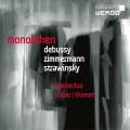 Monolithen. Debussy, Zimmermann, Stravinski : Duos de piano. Hubert, Thomet.