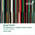 Georg Kreisler : Intégrale de l'œuvre pour piano. Jones, Vermeulen, Reiner.