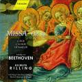 Beethoven : Messe en do. Danz, Van Kampen, Brodard, Lewis, Rilling.