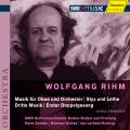 Rihm : Musique pour hautbois et orchestre. Zender, Gielen.