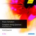 Schubert : Intgrale des quatuors  cordes. Quatuor Verdi.