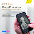 C.P.E. Bach : Concertos pour piano, vol. 3. Rische, Klaas, Mehling.