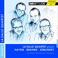 Le Quatuor LaSalle joue Haydn, Brahms et Zemlinsky. (1965-77)