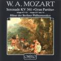 Mozart : Srnade Gran Partita et Adagios. Blser der Berliner Philharmoniker.