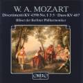 Mozart : Divertimenti pour vents. Blser der Berliner Philharmoniker.