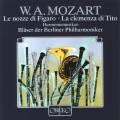 Mozart : Les noces de Figaro - La clmence de Titus (arr. pour ensemble d'harmonie). Blser der Berliner Philharmoniker. [Vinyle]