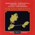 Ataulfo Argenta dirige Mendelssohn, Strauss, de Falla : uvres orchestrales.