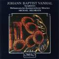 Johann Baptist Vanhal : Symphonies. Helmrath.