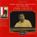 Emil Gilels joue Schubert et Liszt : uvres pour piano seul.