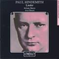 Paul Hindemith : Lieder. Banse, Bauni.