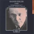 Hanns Eisler : Lieder. Kaune, Henschel, Bauni.