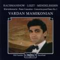 Vardan Mamikonian joue Rachmaninov, Liszt, Mendelssohn : Concertos pour piano. Stahl.
