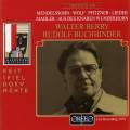 Walter Berry chante Mendelssohn, Wolf, Pfitzner, Mahler : Lieder. Buchbinder.