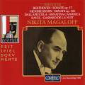Nikita Magaloff joue Mendelssohn, Dallapiccola, Beethoven, Ravel : uvres pour piano seul.