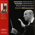 Schumann : Symphonie n 2. Prokofiev : Symphonie n 5. Mitropoulos.