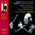 Mozart : Symphonie n 40. Mahler : Le Chant de la Terre. Fassbaender, Araiza, Giulini.