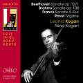 Beethoven, Brahms, Frack, Ravel : uvres pour violon et piano. L., N. Kogan.