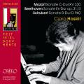Clara Haskil : Sonates pour piano seul. uvres de Mozart, Beethoven et Schubert.