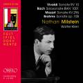 Nathan Milstein joue Vivaldi, Bach, Mozart et Brahms : uvres pour violon et piano. Klien.