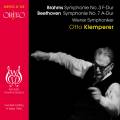 Otto Klemperer dirige Brahms et Beethoven : Symphonies n 3 - Symphonie n 7.