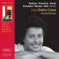 Lisa della Casa : Lieder choisis. Sandor.