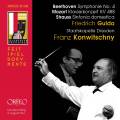 Franz Konwitschny dirige Beethoven, Mozart et Strauss : Œuvres orchestrales. Gulda.