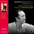Beethoven : Symphonies n° 1 et 7. Harnoncourt.