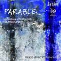 Parable. Bozza, Lutoslawski, Prvin : uvres originales pour quintettes de cuivres